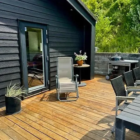 Dom wakacyjny Strandhus Med Panoramaudsigt Ved Anslet Strand *