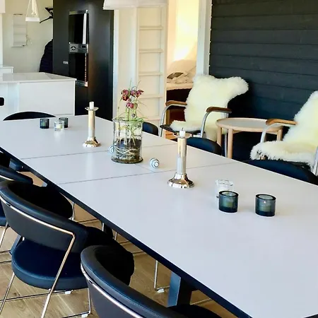 Strandhus Med Panoramaudsigt Ved Anslet Strand Dom wakacyjny *