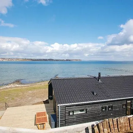Dom wakacyjny Strandhus Med Panoramaudsigt Ved Anslet Strand
