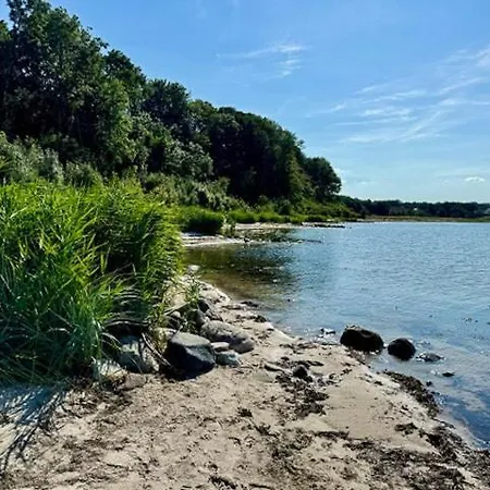 Strandhus Med Panoramaudsigt Ved Anslet Strand * Haderslev