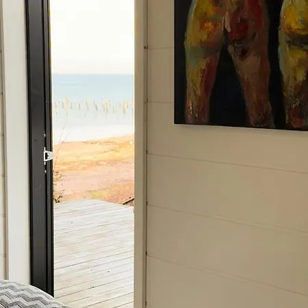 Strandhus Med Panoramaudsigt Ved Anslet Strand Dom wakacyjny Haderslev